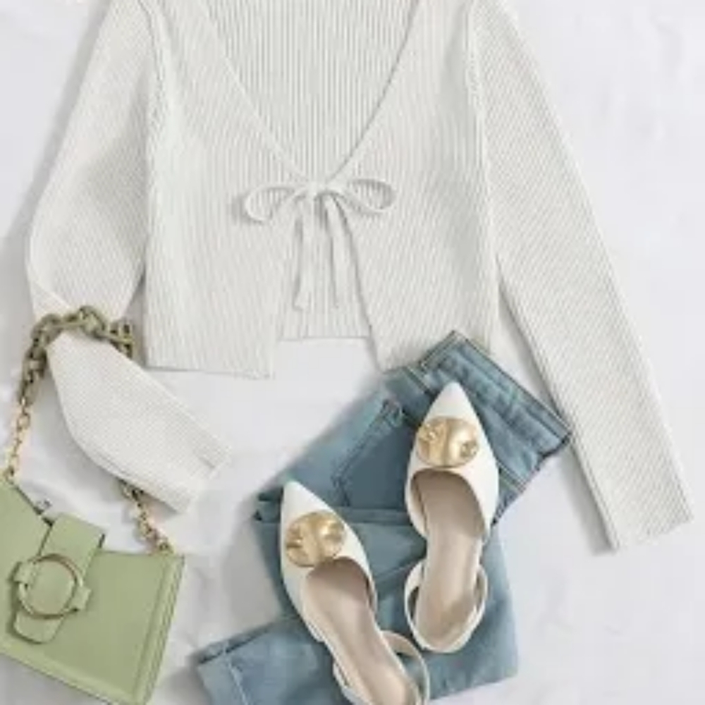 Crop sweater